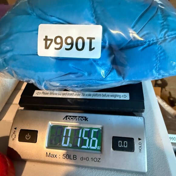 Marmot Women M Down Puffer Jacket 700 Fill Blue Long Sleeve Full Zip No Hood - Picture 7 of 7